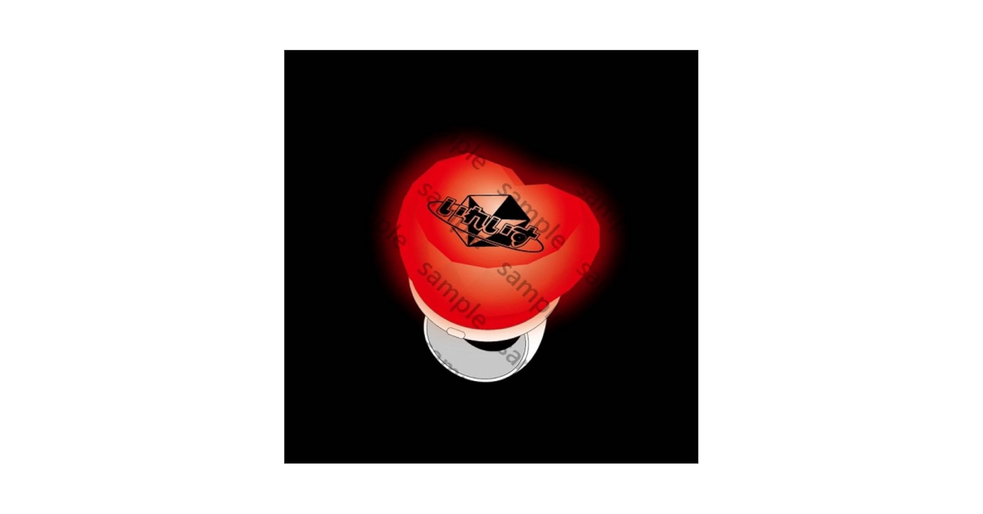 まひとくん EDEN ハート型 リングライト まひとくん EDEN ハート型 リングライト 騎士A まひとくん